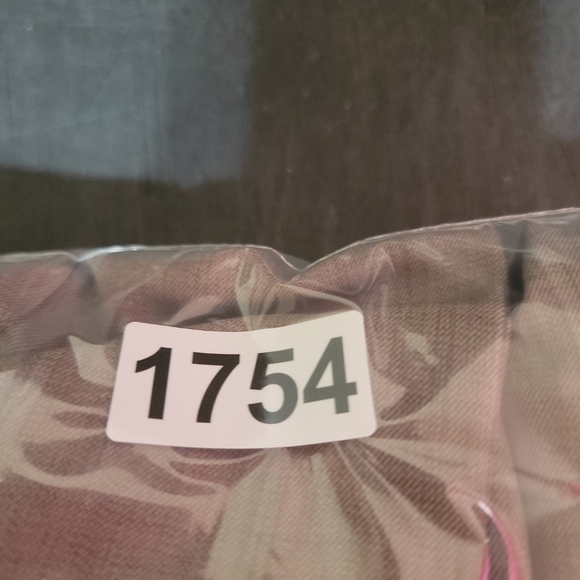 Adjust A Band Pleated Pants Brown 38S  Polyester Stretch Waistband - Picture 9 of 9